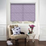 Sea-Leaves-Lilac-Roller-Blind