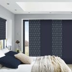 Arabesque-Blue-Panel-Blinds